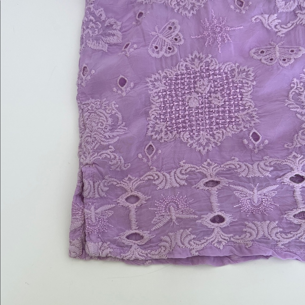 Johnny Was - Slim Audrey Embroidered Shirt - Picture 9 of 13